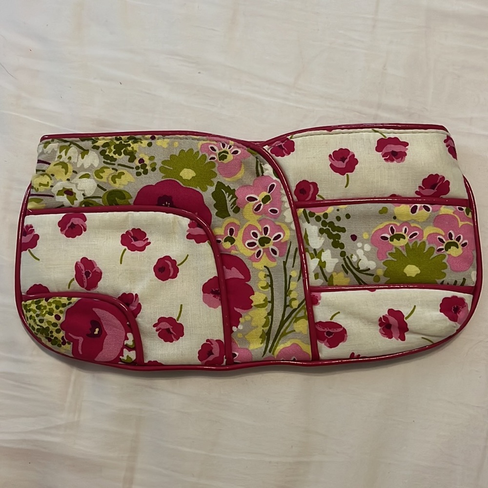 Vera Bradley Pink Tulip Style Patch Jazzy Maje Me Blush Clutch